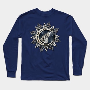 Wolf Emblem Long Sleeve T-Shirt
